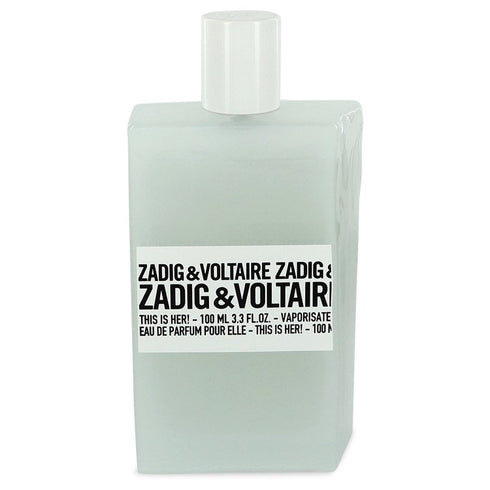 This is Her by Zadig & Voltaire Eau De Parfum Spray (unboxed) 3.4 oz for Women